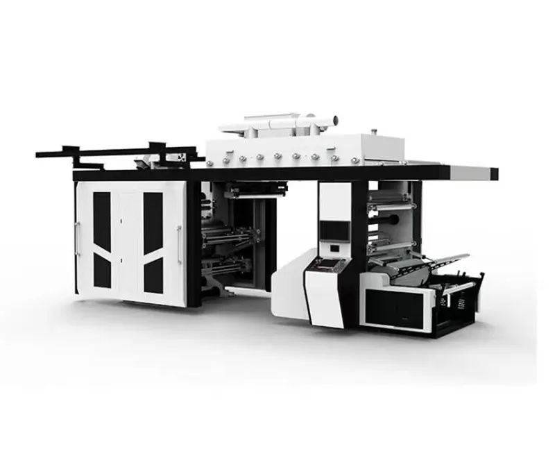 4-kolorowa prasa fleksograficzna z centralnym wyciskiem
