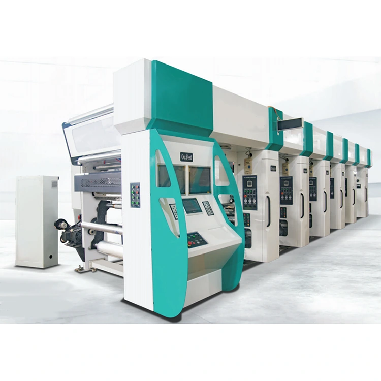Skomputeryzowana automatyczna maszyna do druku wklęsłodrukowego z trzema silnikami wektorowymi